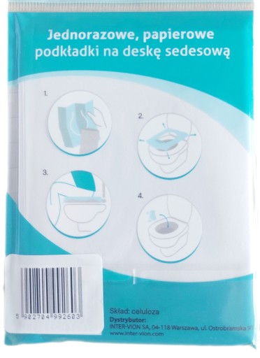 HYGIENICKÉ JEDNORÁZOVÉ NÁKRY NA WC 6 + 2