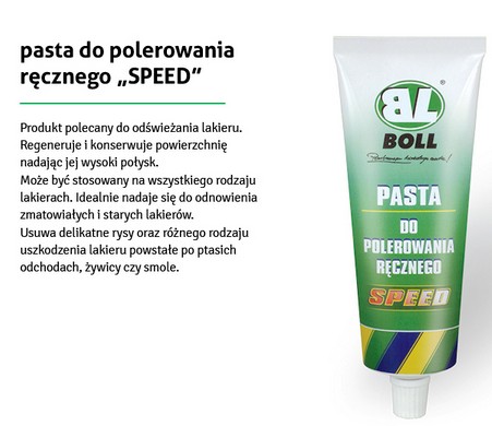 BOLL RUČNÁ LEŠTIACA PASTA RÝCHLOSŤ 120g 423