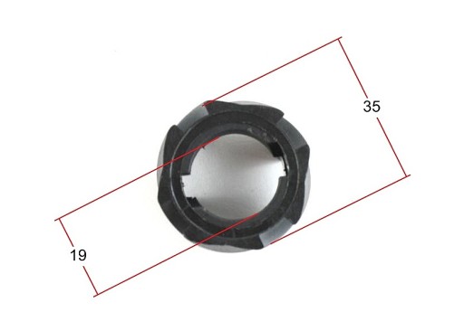 Sťahovák štartovacie ozubené koleso pre MINI DIRT POCKET BIKE ATV štvorkolka kríž plast