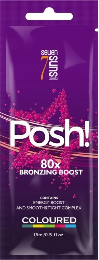 7sunsPosh! Bronzer X80 na BRONZOVANIE OPAĽOVANIA