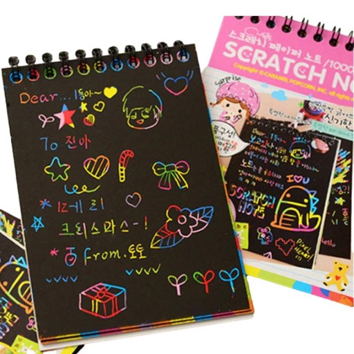 Scratch book Scratch book Scratch book 10 listov
