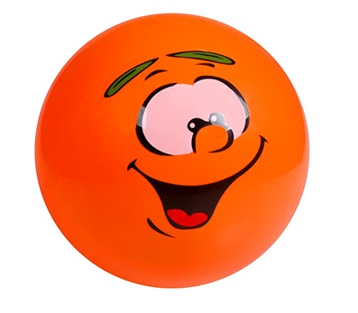 24cm VEĽKÁ GUMOVÁ HRA SMILE FARBA 5654