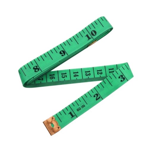 Centimeter Krajčírsky meter Rolovacia miera 150 cm