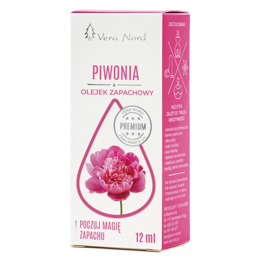Vonný olej Vera nord PEONY