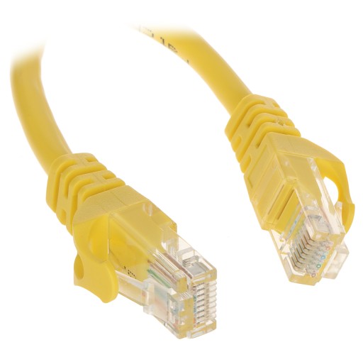 PATCHCORD RJ45/0,2-YELLOW 0,2 m