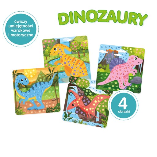 PENOVÁ PRÍRUČKA BRILLIANT KID DEXTER HAND DINOSAURS
