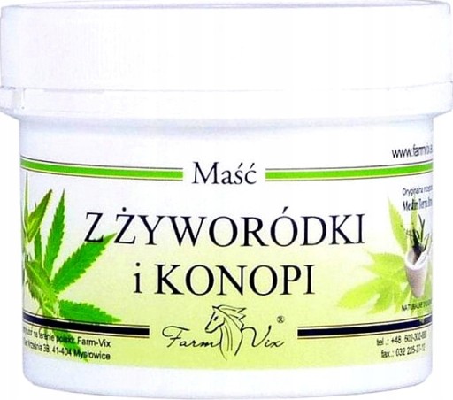 KONOPNÁ A KONOPNÁ masť 50 ML / FARMA - VIX