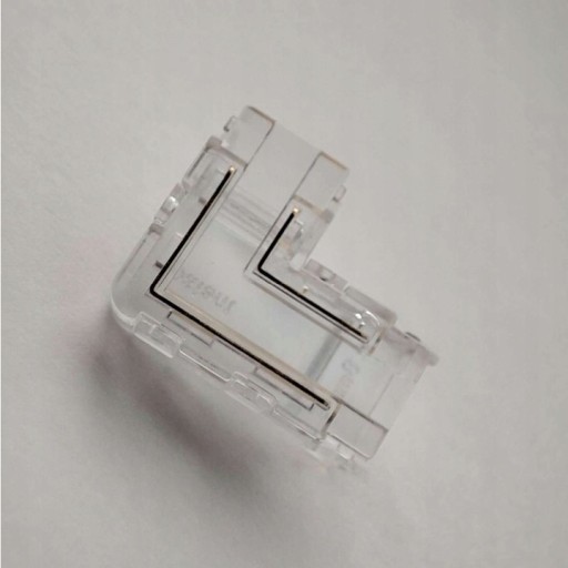 Konektor pre COB LED pásy IP20 8mm rohový konektor