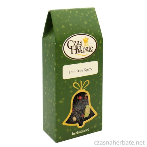 Čierny čaj kardamón zázvor korenie EARL GREY SPICY 70g Čas na čaj