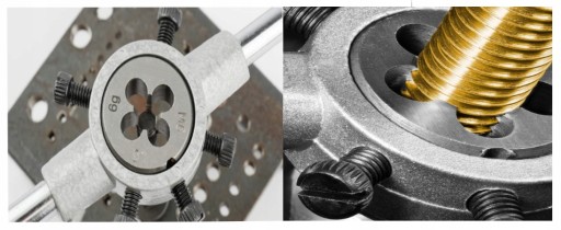 HSS DIE M3x0,50mm + SADA KĽÚČA KĽÚČ
