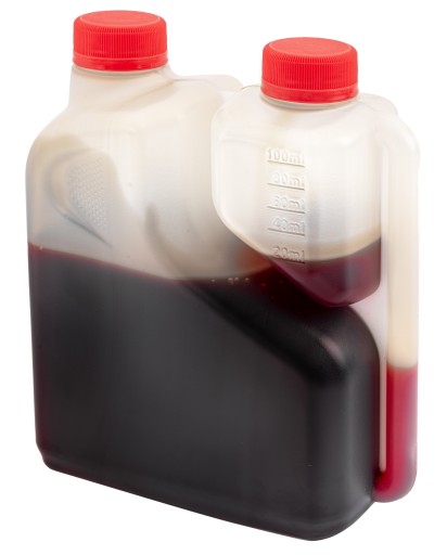 BENZÍNOVÁ PILA KRÁTKY OLEJ PRE ZMES 500ML