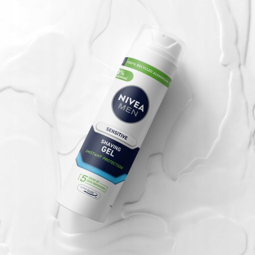 NIVEA MEN SENSITIVE Gél na holenie pre mužov, jemný a upokojujúci, 200 ml