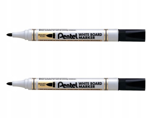 Popisovač Pentel MW85 za sucha čierny x 2 ks