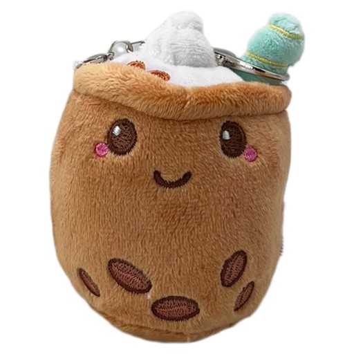 PLYŠOVÁ KĽÚČENKA BUBBLE TEA MASCOT kľúčenka 11cm