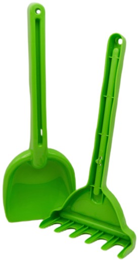 LOPAKÁR + RABBES SÚPRAVA PIESKU NA PLÁŽOVÉ PÍSOMSKO 27 CM