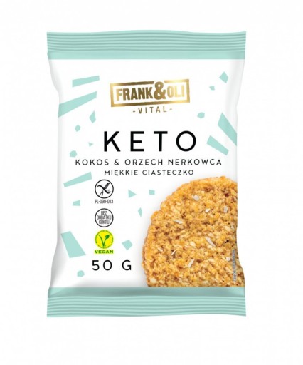 Frank&Oli kokosové mäkké sušienky 50 g x 5