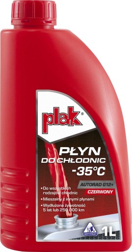 AUTORAD PLAK KVAPALINA RADIÁTOROV -35C G12+ 1L