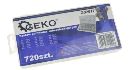 SADA BEZPEČNOSTNÝCH PODLOŽOK 720 EL. M3-M10