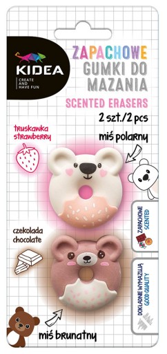 VONNÁ GUMA 2 ks BEAR DONUT BEARS