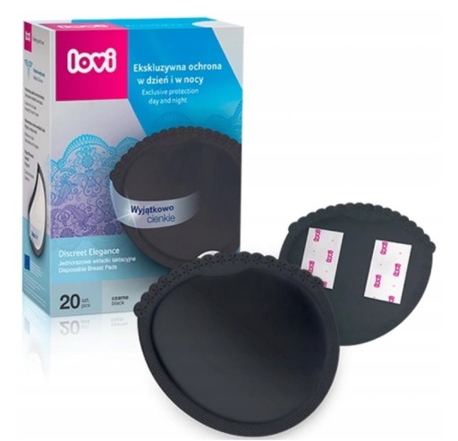LOVI DISCREET ELEGANCE prsné vložky 20 ks