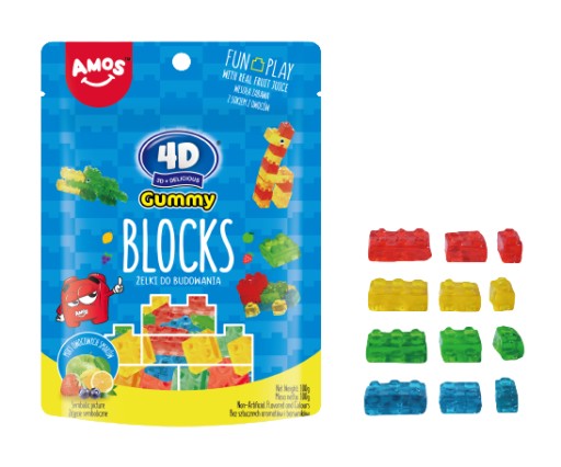Amos 4D Gummy Blocks