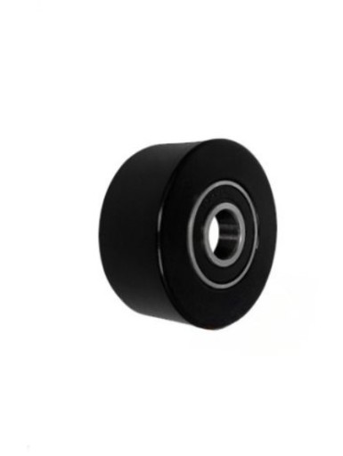 Plastová rolka fi. 48 mm dvojité ložisko. dve ložiská 6001.