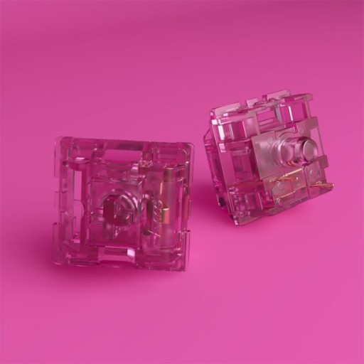 AKKO CS Crystal Wine Red Switch SWITCHES 1ks Mechanická klávesnica