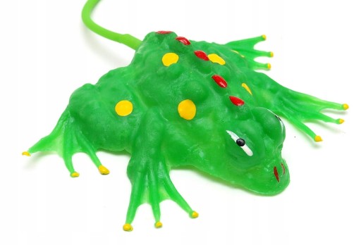 SKÁKAJÚCA ŽABKA ŽABKA S PUMPOU HRAČKA 108A