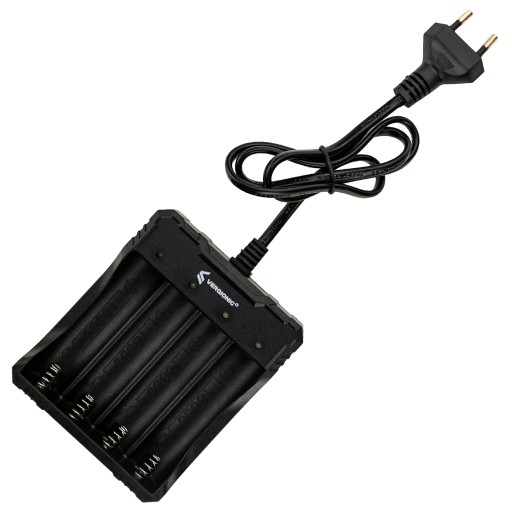 NABÍJAČKA PRE 4 BATÉRIE LI-ION 18650 3,7V AC 100-240V CV 1200 MA QUAD