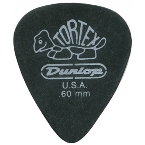 Dunlop Tortex Pitch Black 0,60 mm. trsátko