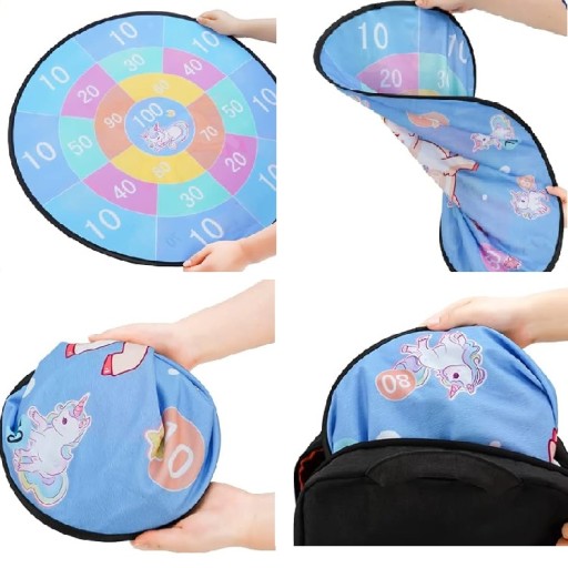 ŠÍPKY NA VELCRO BEZPEČNÉ ŠÍPKY PRE DETI S TÉMOU JEDNOROŽEC