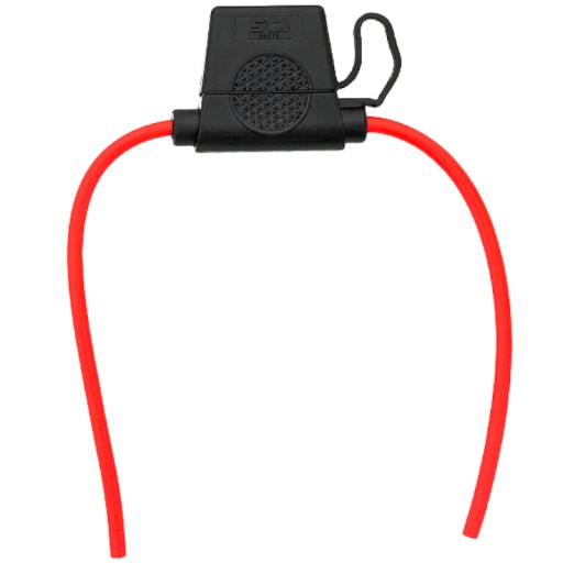 MINI POISTKOVÁ ZÁSUVKA S UNI KÁBLOM 30A 12V 24V
