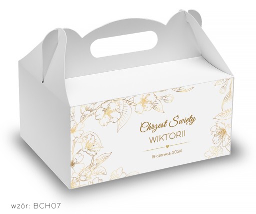 Tortové boxy na Krst + personalizácia