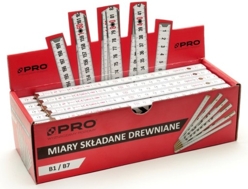 PRO SKLADACIE DREVENÉ ROZMERY B7 1M METER