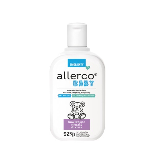allerco BABY hydratačné telové mlieko