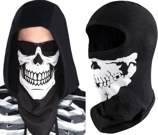 JOKER HALLOWEEN MASKA BANDANA CLOWN SUKT CLOWN