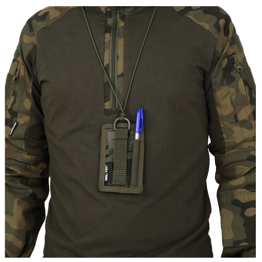 CASE Kryt dokumentu ID MIL-TEC OLIVE