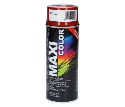 MAXI COLOR RAL 3011 FARBA ČERVENÝ LAK SPREJ