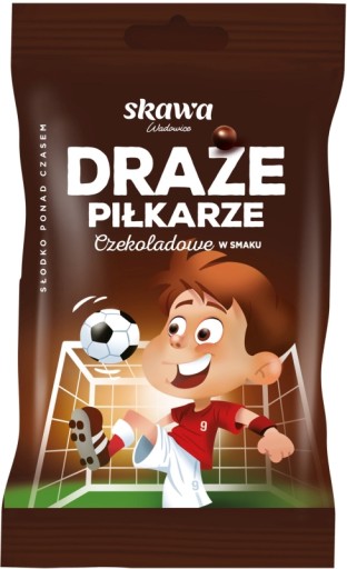 Cukríky DRAŻE SKAWA MIX CORSAIRS SAILORS APACES VIKING KLUN FUTBALISTOV...