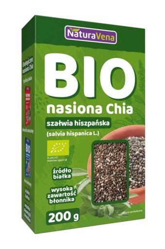 BIO CHIA SEmienka 200 g - NATURAVENA