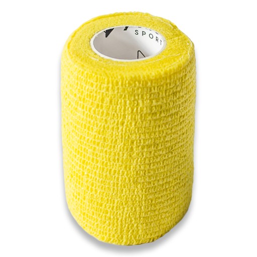 Samolepiaci stabilizačný kohézny obväz YellowBAND 7,5cm žltý