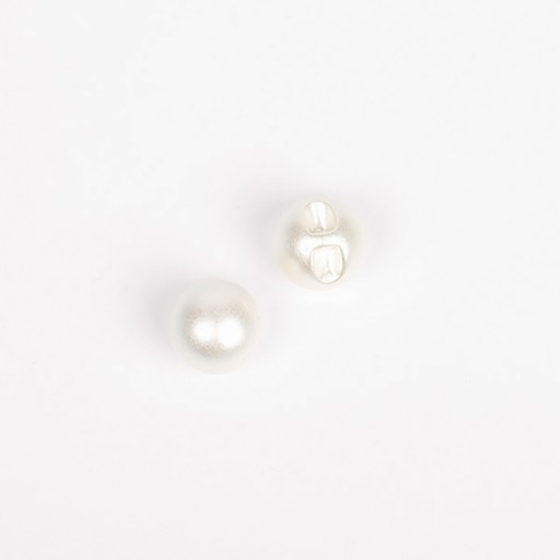 Kvapky perleťový plastový gombík / 12 mm / 541