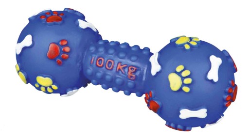 Trixie Hračka pre psa Činka s pískadlom, 15 cm