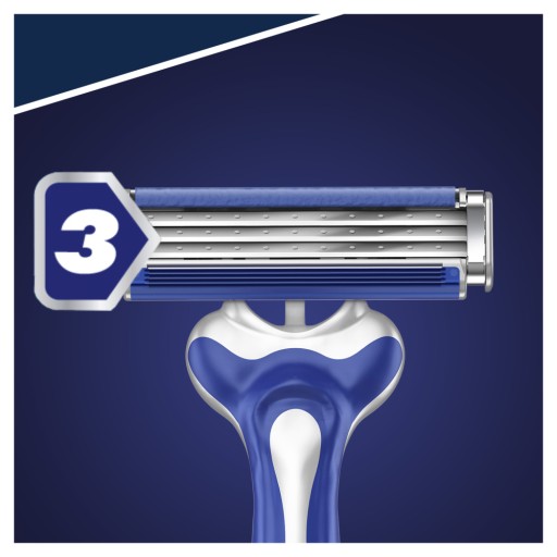 GILLETTE BLUE3 PLUS COMFORT PÁNSKA JEDNORÁZOVÁ holiaca žiletka 3 KS