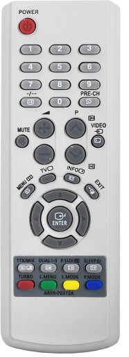 SAMSUNG TV DIAĽKOVÝ UNIVERZÁLNY MODEL BEZPLATNEJ BATÉRIE 4459-00312A