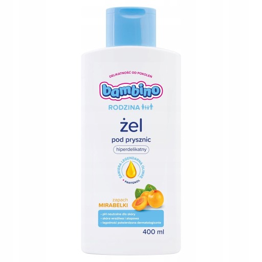BAMBINO FAMILY MIRABELKA GÉL SPRCHOVÝ 400ML