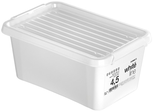 Plastový organizér box, kontajnerový box, 4,5 l
