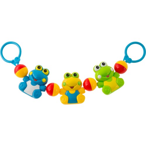 AKUKU Hrkálka ku kočíku Żabki A0353