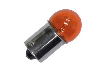 12v 10w ba15s g18 žiarovka smerovky, oranžová