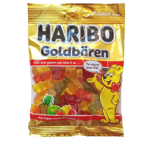 HARIBO GOLDBAREN GOLDEN MEDVEĎOV JUMMY 100g DÁTUM: 28.02.2025